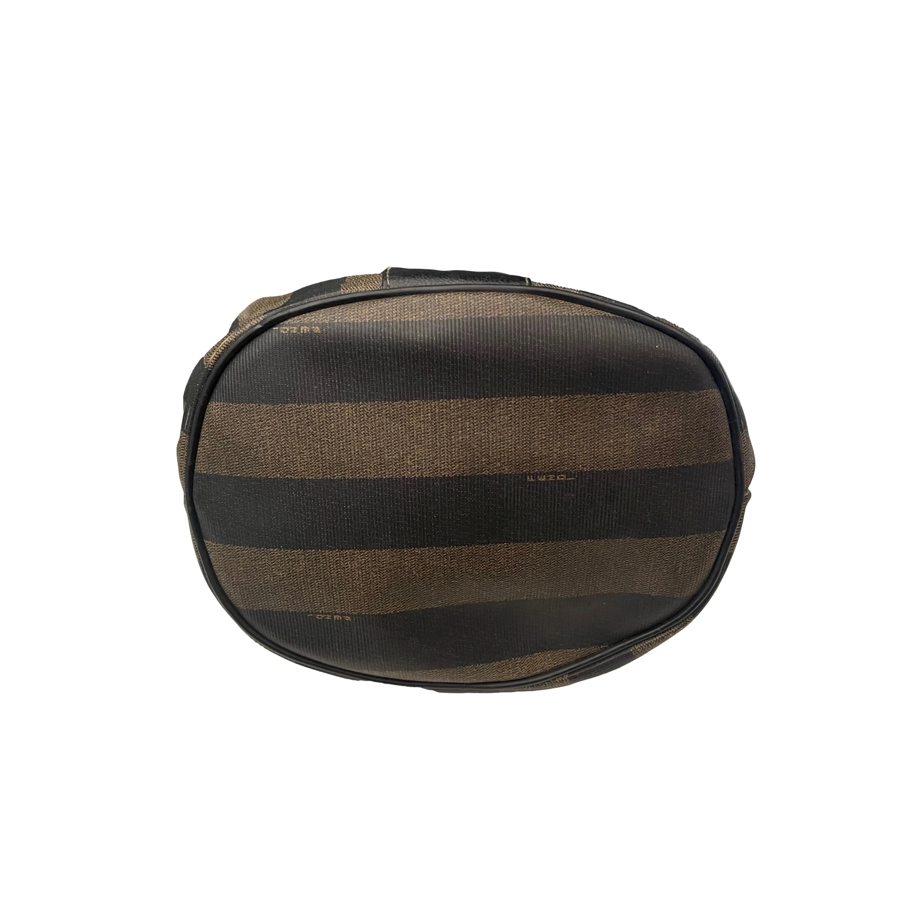 Fendi Stripe Logo Bucket Bag