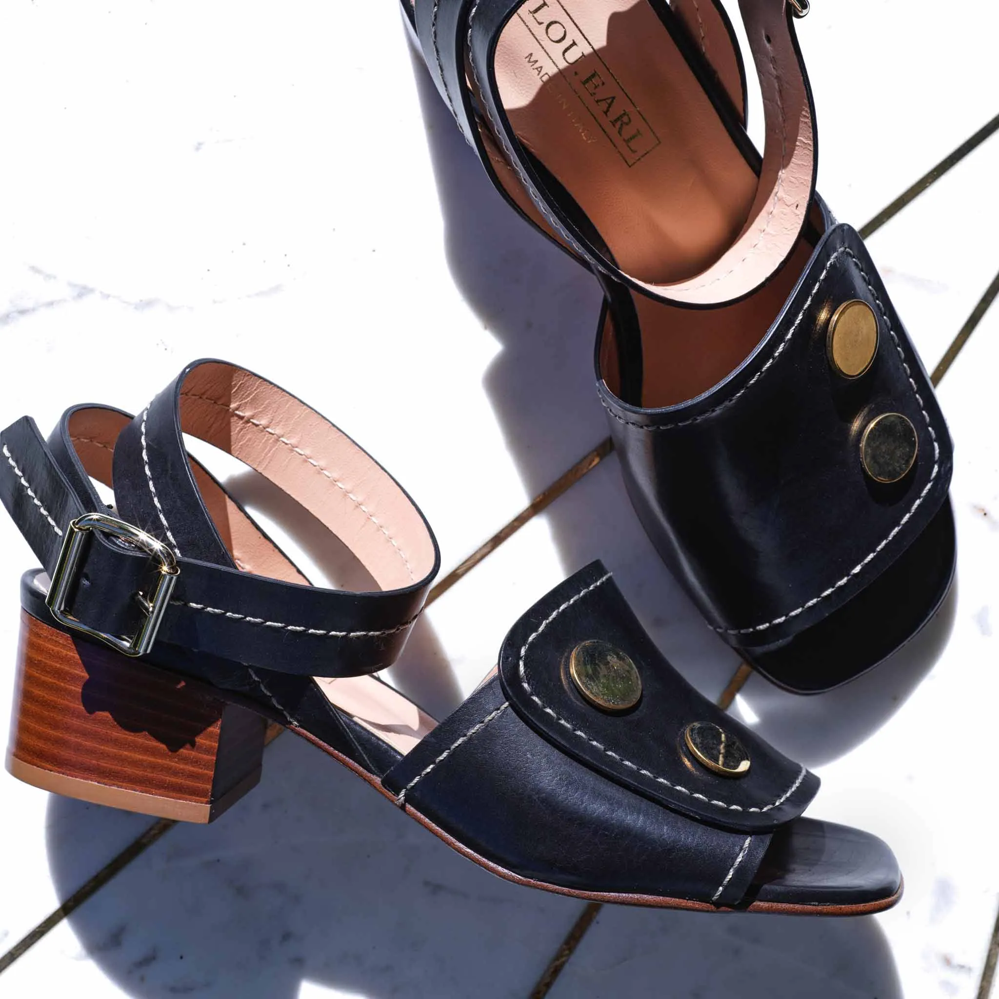 Fialta Heels in Black