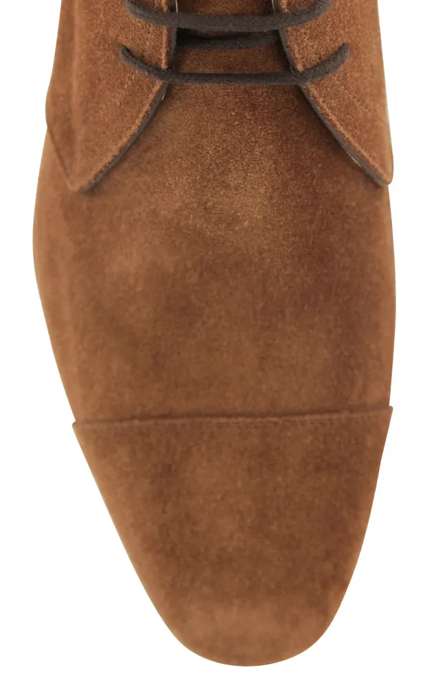 Fiori Di Lusso Brown Chukka Boots