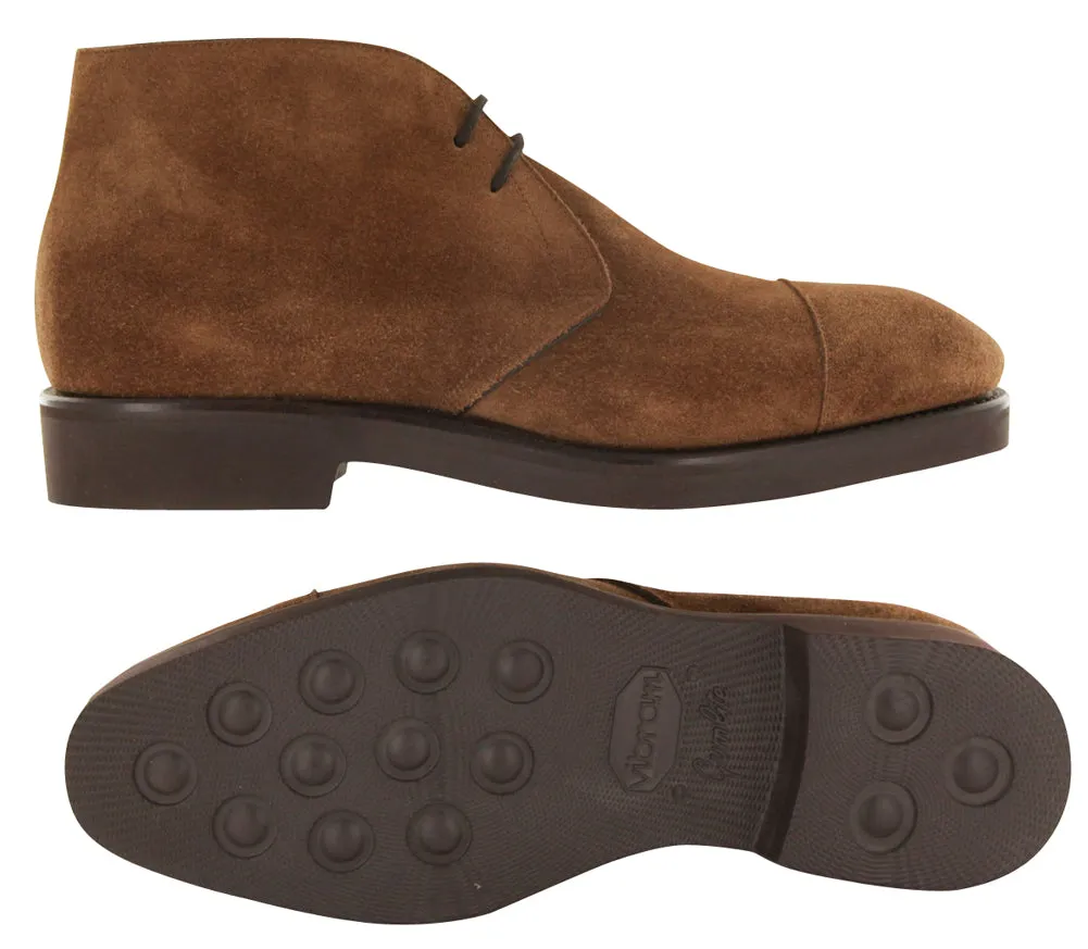 Fiori Di Lusso Brown Chukka Boots