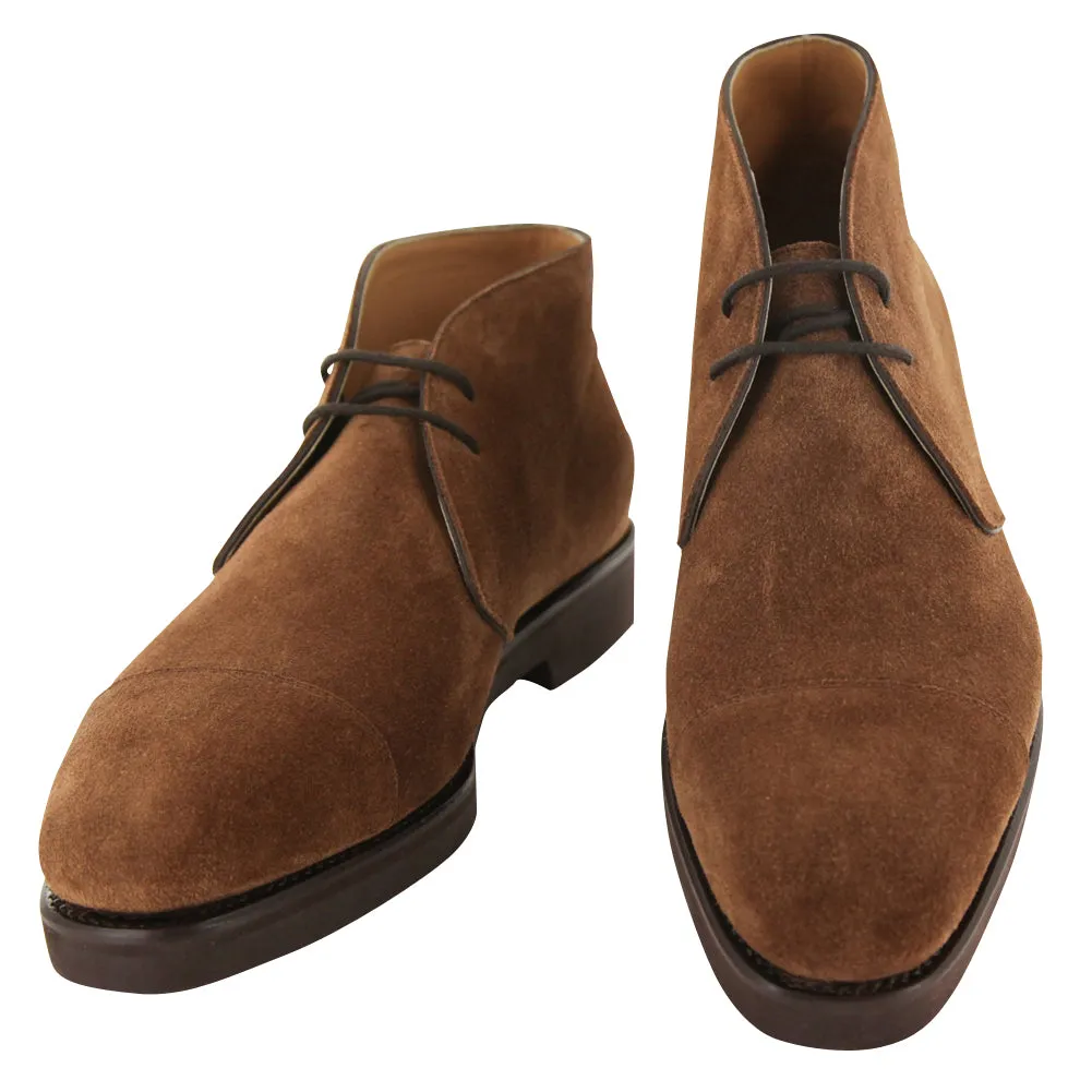 Fiori Di Lusso Brown Chukka Boots