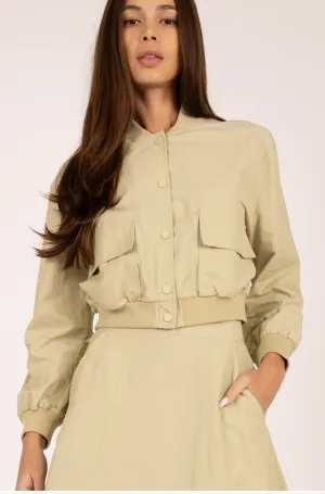 Front Pocket Bomber Jacket