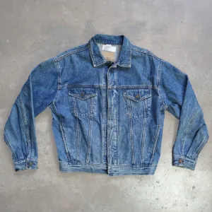 GAP Western Trucker Jacket With Zipper & Button Closure 90's