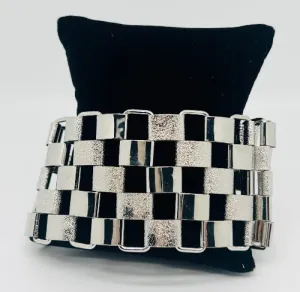 Geometric Link Bracelets