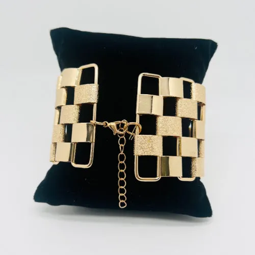 Geometric Link Bracelets