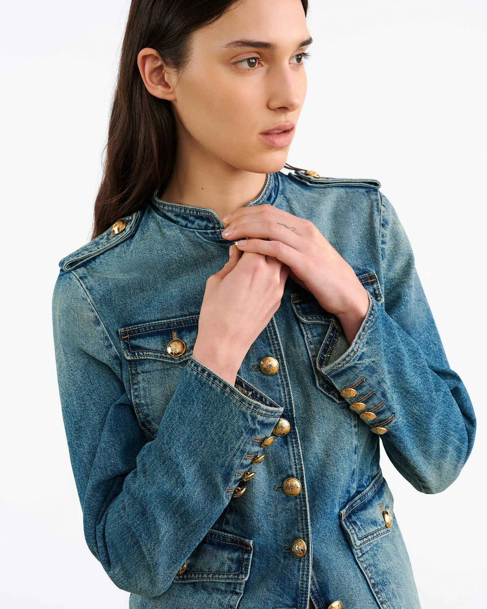GERALDINE DENIM JACKET