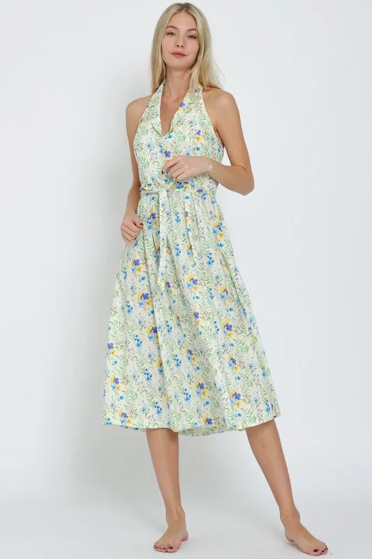 GIA HALTER DRESS