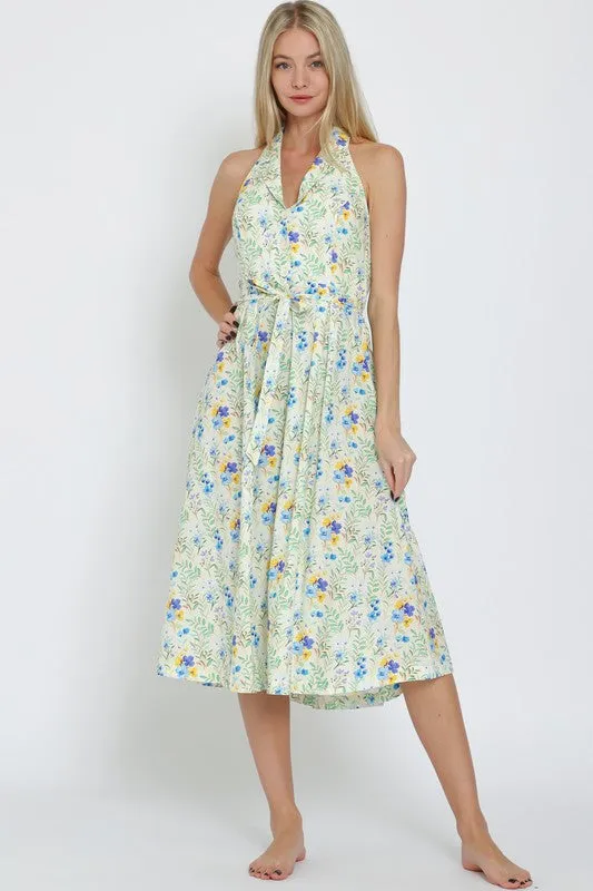 GIA HALTER DRESS