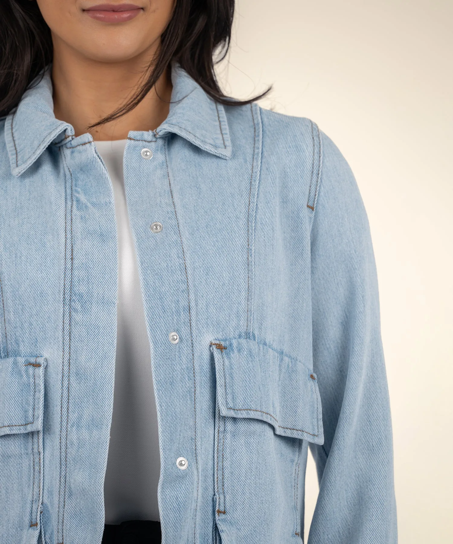 Giada Denim Trucker Jacket - FINAL SALE