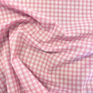 Gingham - 1/4''Pink