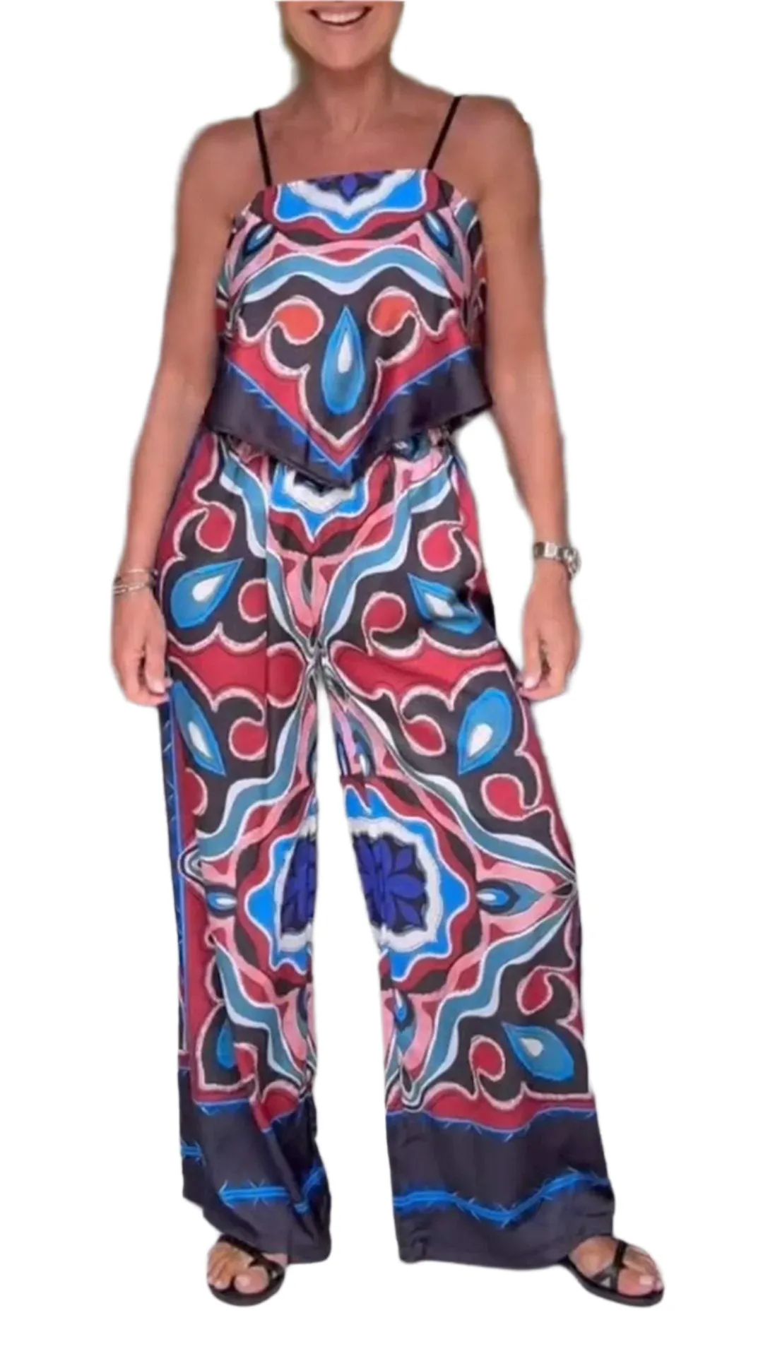 Giovanna – Printed Casual Suit for Women