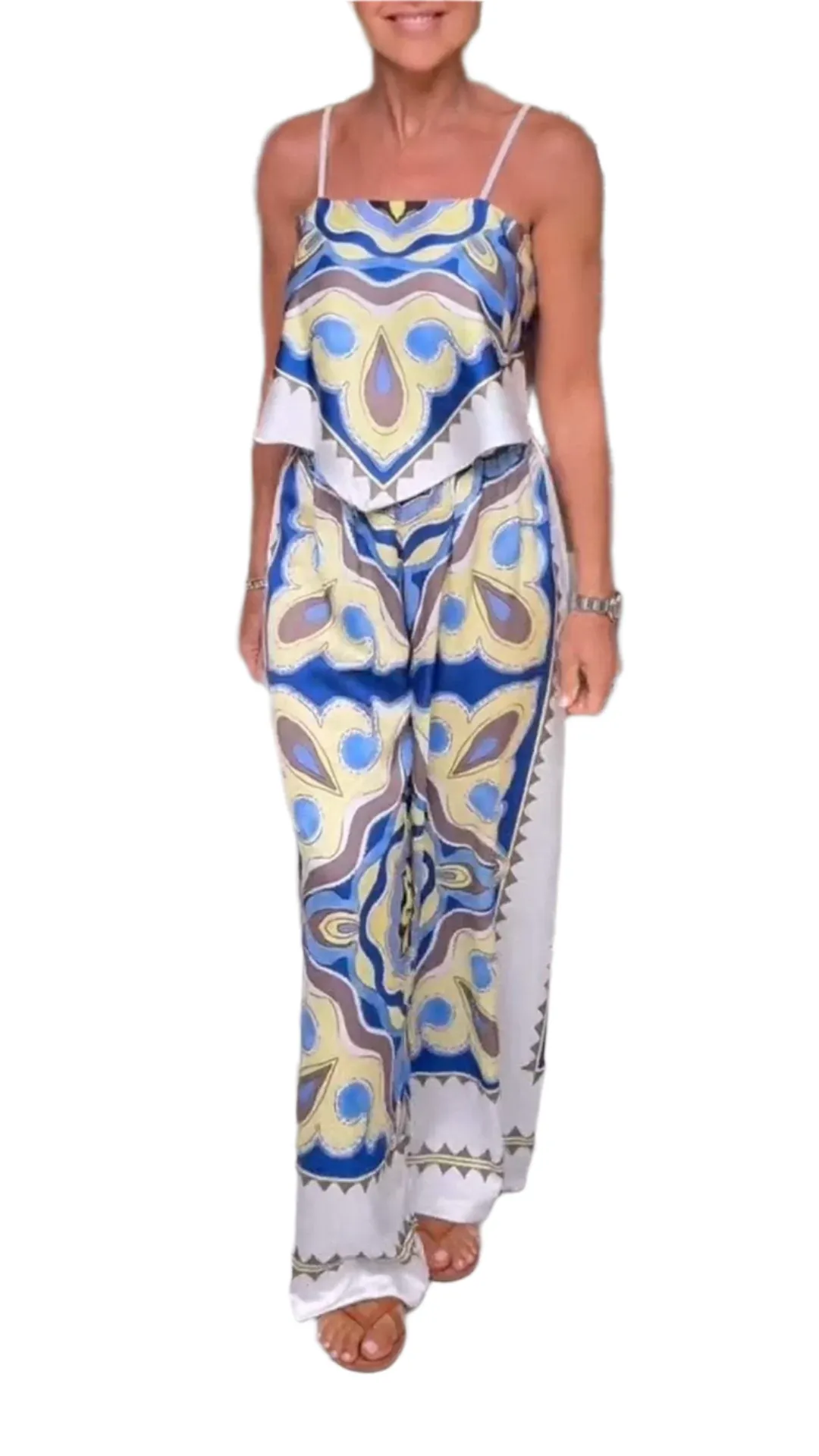 Giovanna – Printed Casual Suit for Women