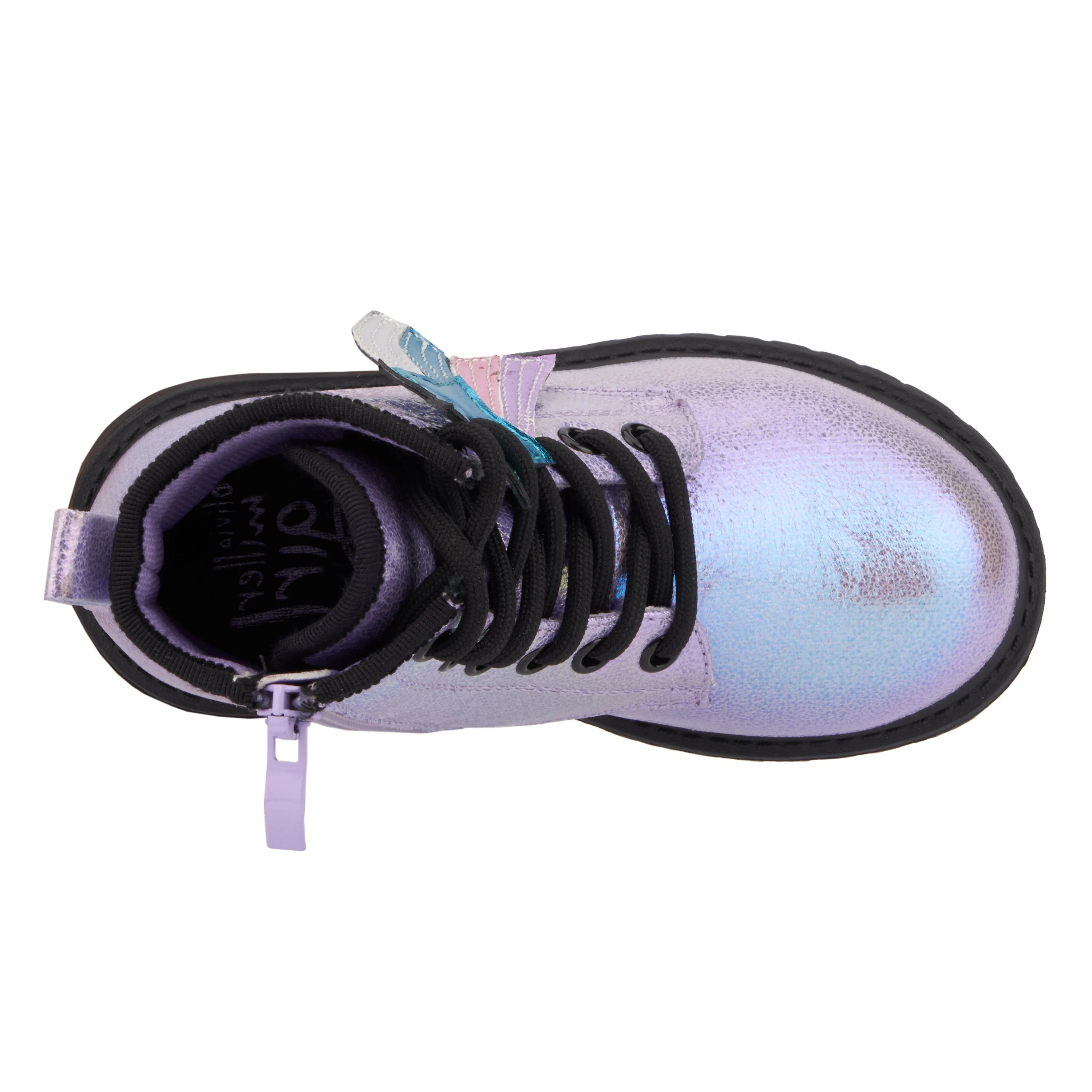 Girl's Toddler Crystal Sky Combat Boot