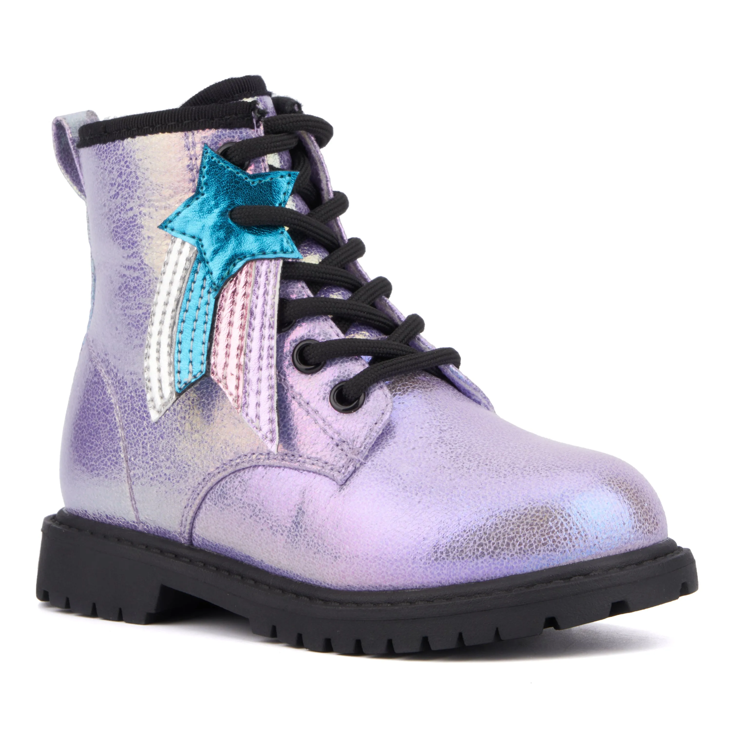 Girl's Toddler Crystal Sky Combat Boot