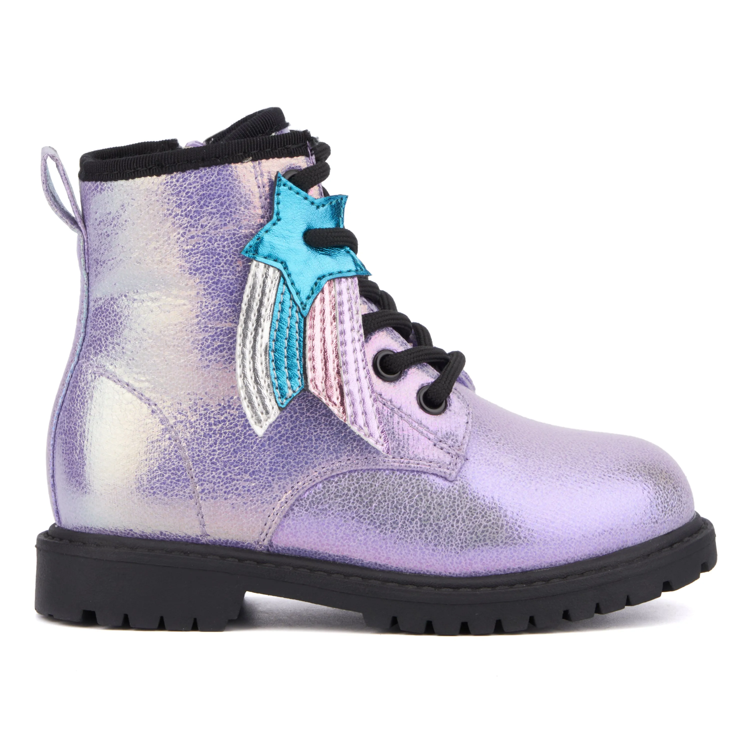 Girl's Toddler Crystal Sky Combat Boot