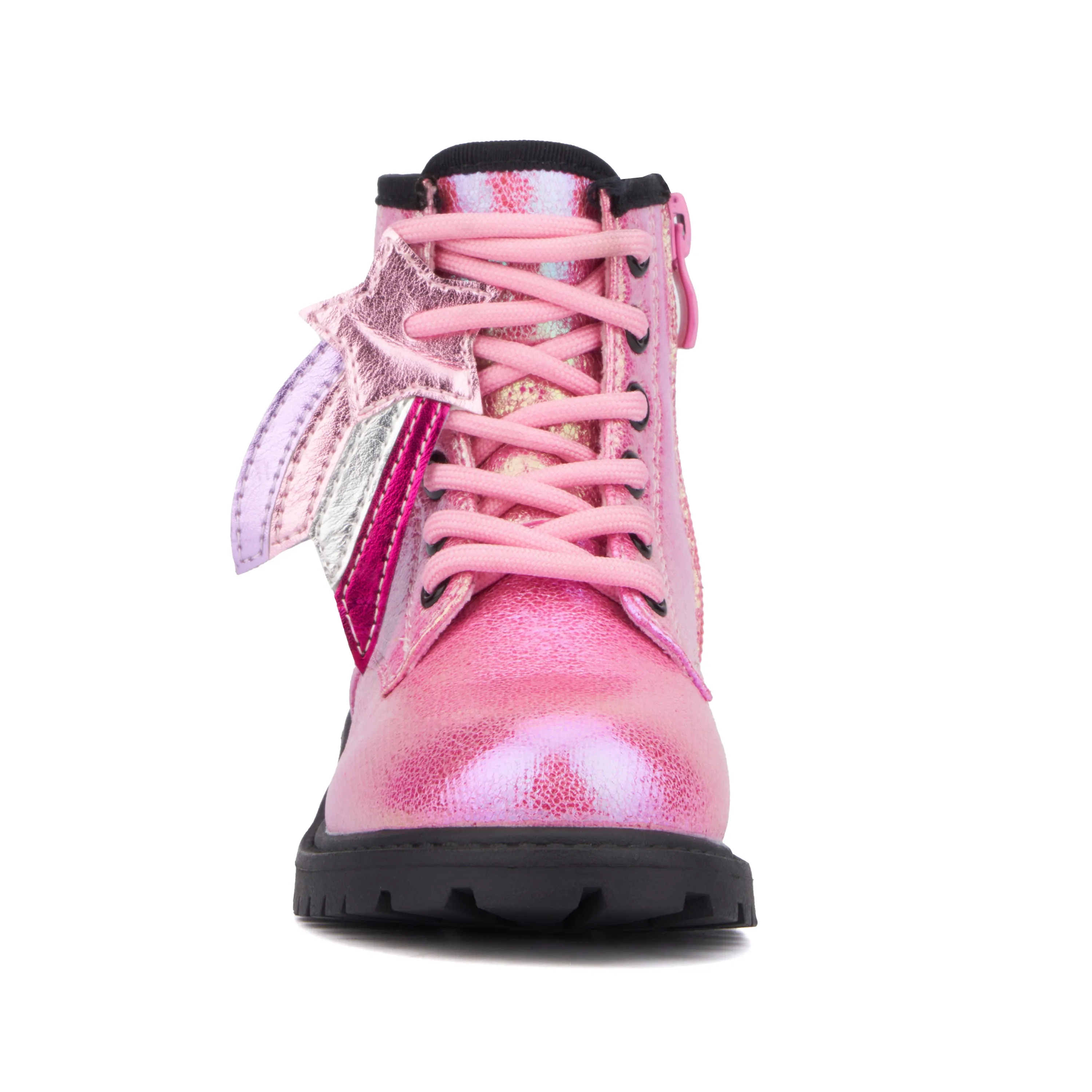 Girl's Toddler Crystal Sky Combat Boot