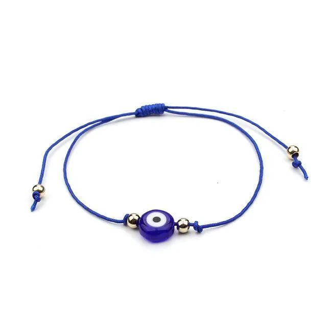 Glass Evil Eye Bracelets