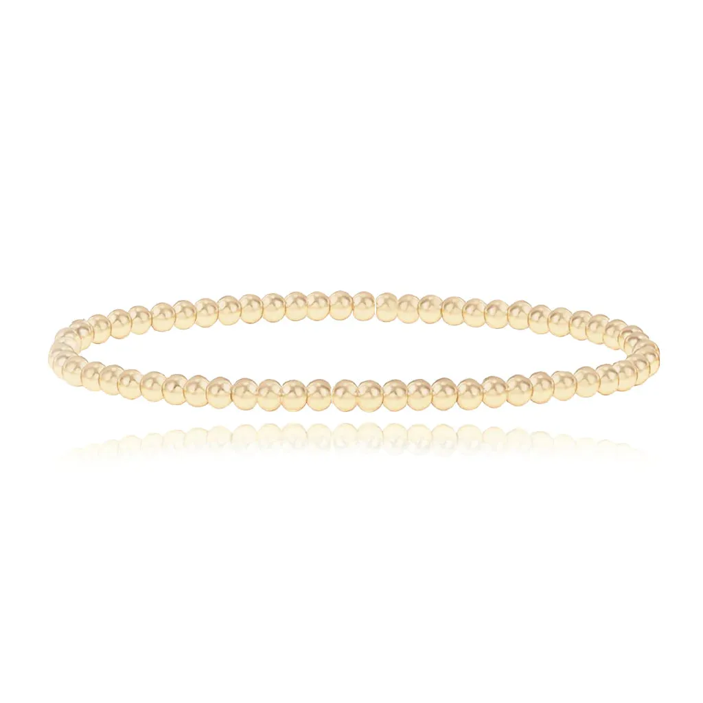 Gold Beaded Bracelet