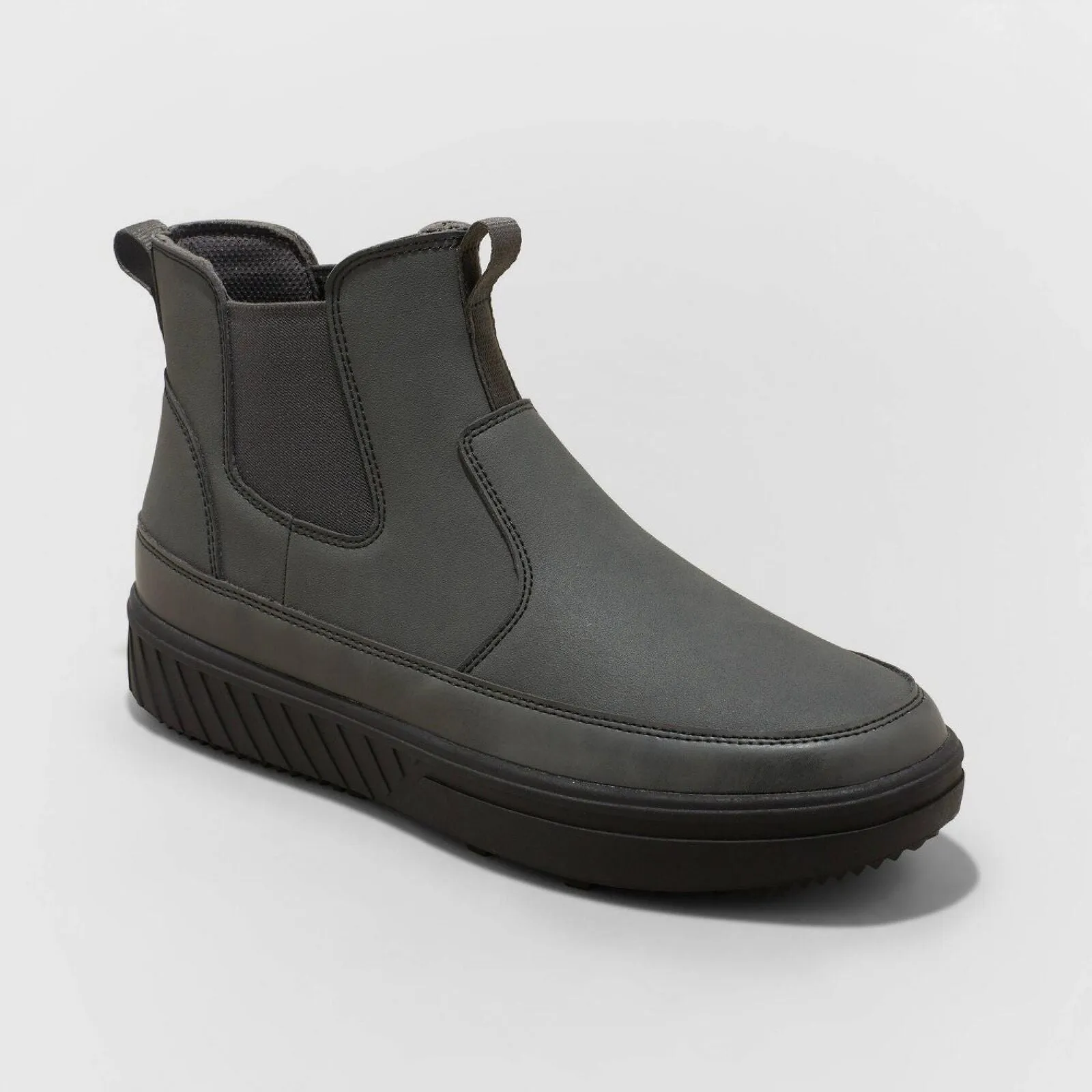 Goodfellow & Co Mens Otis Chelsea Winter Boots 88235827 Charcoal Gray 10