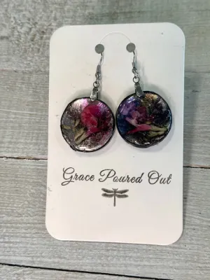 Grace Poured Out Medium Dangle Earrings