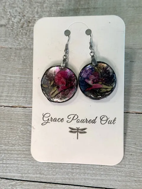 Grace Poured Out Medium Dangle Earrings