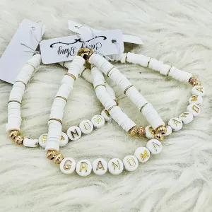 Grandma Beaded Bracelet