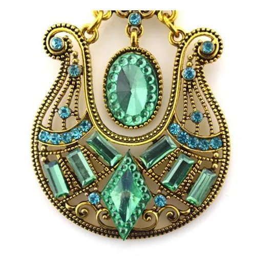 Green Brinco Grande Epic Holiday Gift Sale Chandelier Earrings Fashion Jewelry