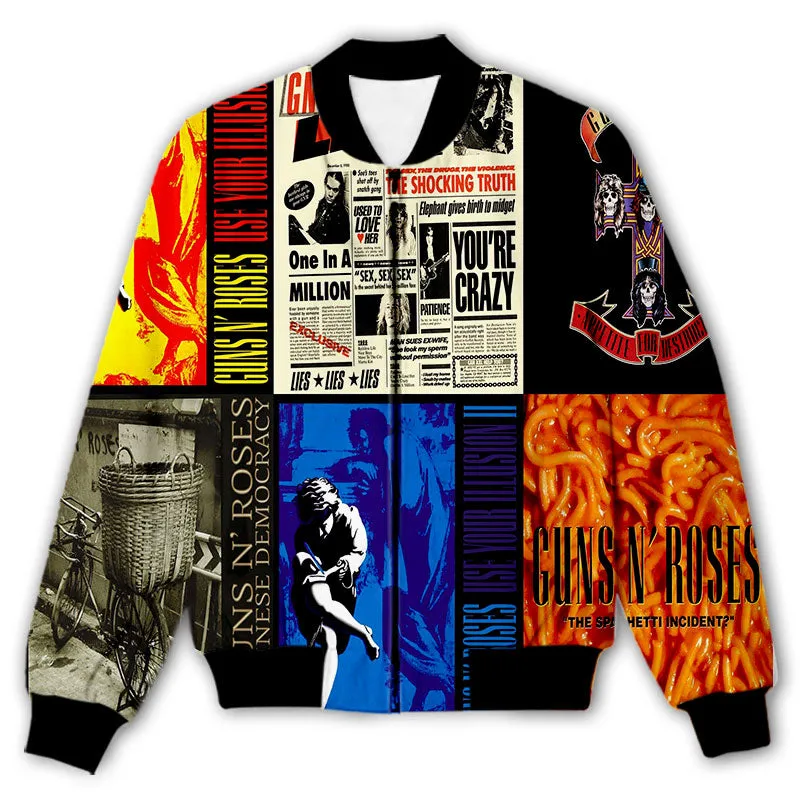 Guns and Roses bomber jackets