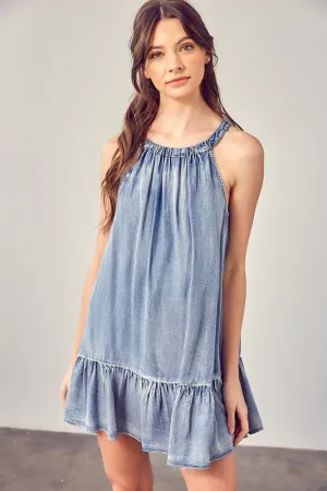 HALTER NECK DRESS
