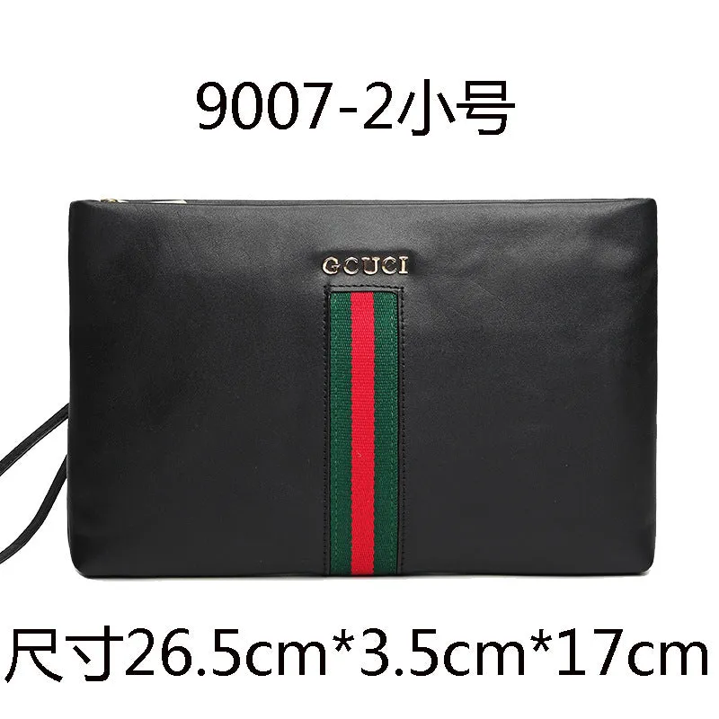 Hand bag male leather handbags for men 2020 new fashion leisure large capacity envelope bag Clutch