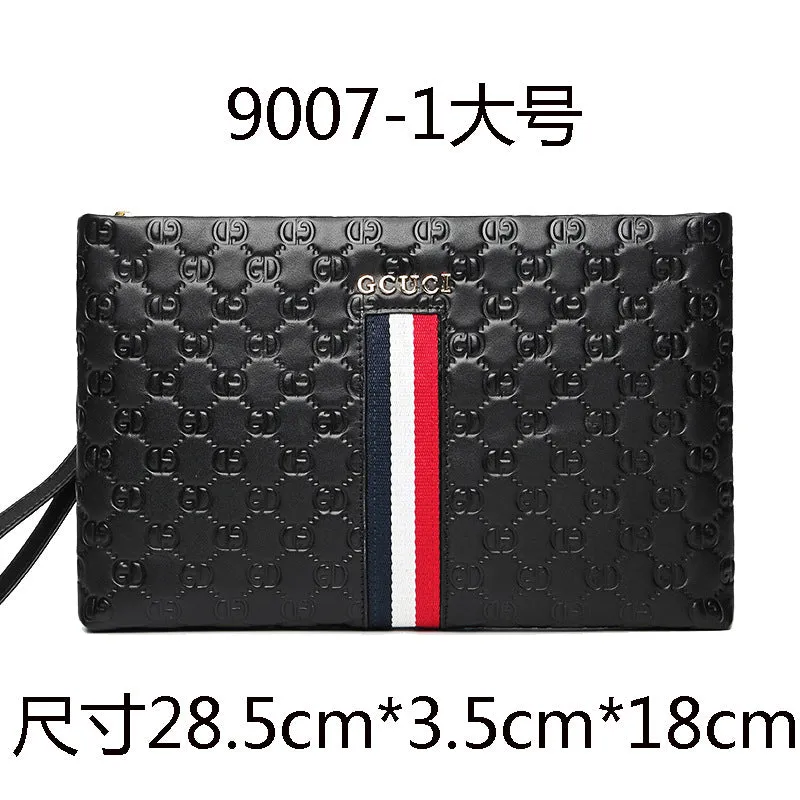 Hand bag male leather handbags for men 2020 new fashion leisure large capacity envelope bag Clutch