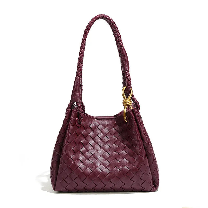 Hand Woven Bucket Bag