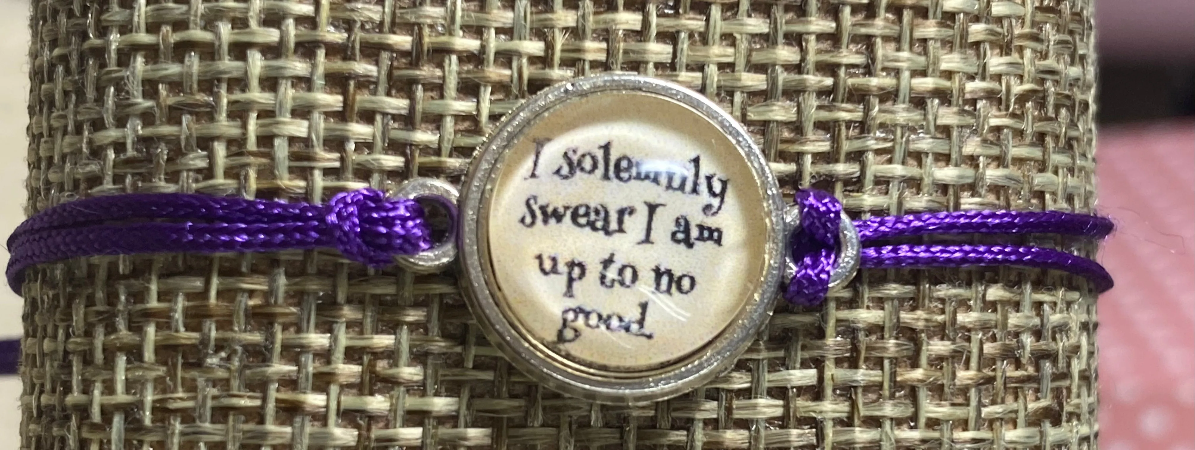 Harry *otter Nylon Bracelets, Fan Bracelets, Inexpensive Gift, Bookworm Bracelet, Wizard Bracelets