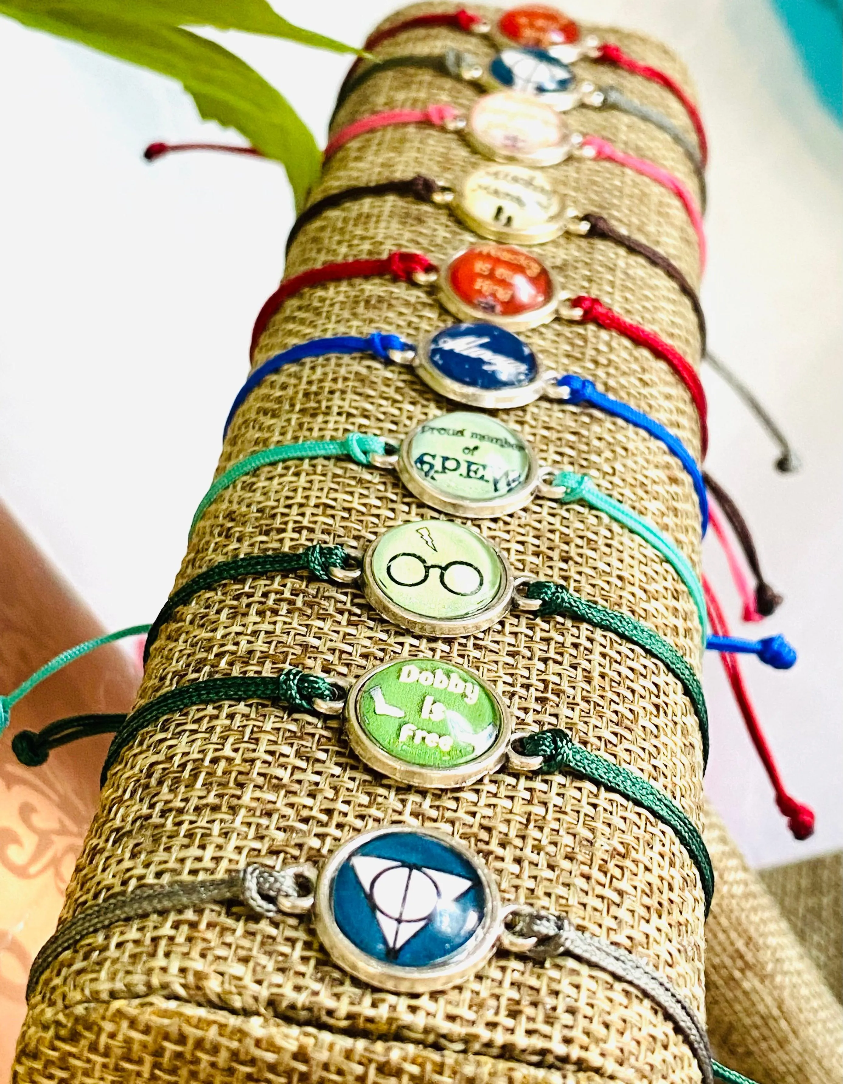 Harry *otter Nylon Bracelets, Fan Bracelets, Inexpensive Gift, Bookworm Bracelet, Wizard Bracelets