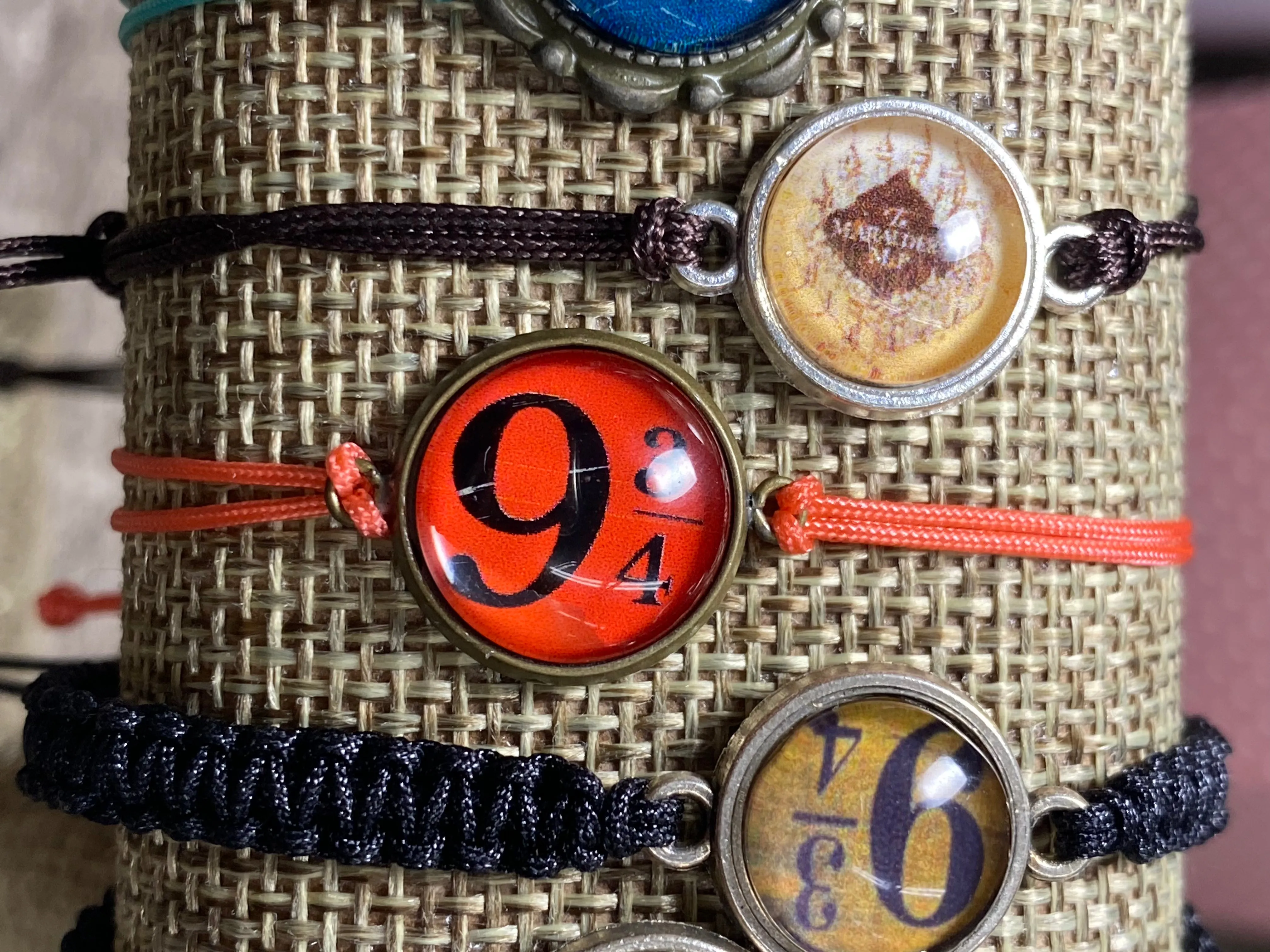 Harry *otter Nylon Bracelets, Fan Bracelets, Inexpensive Gift, Bookworm Bracelet, Wizard Bracelets