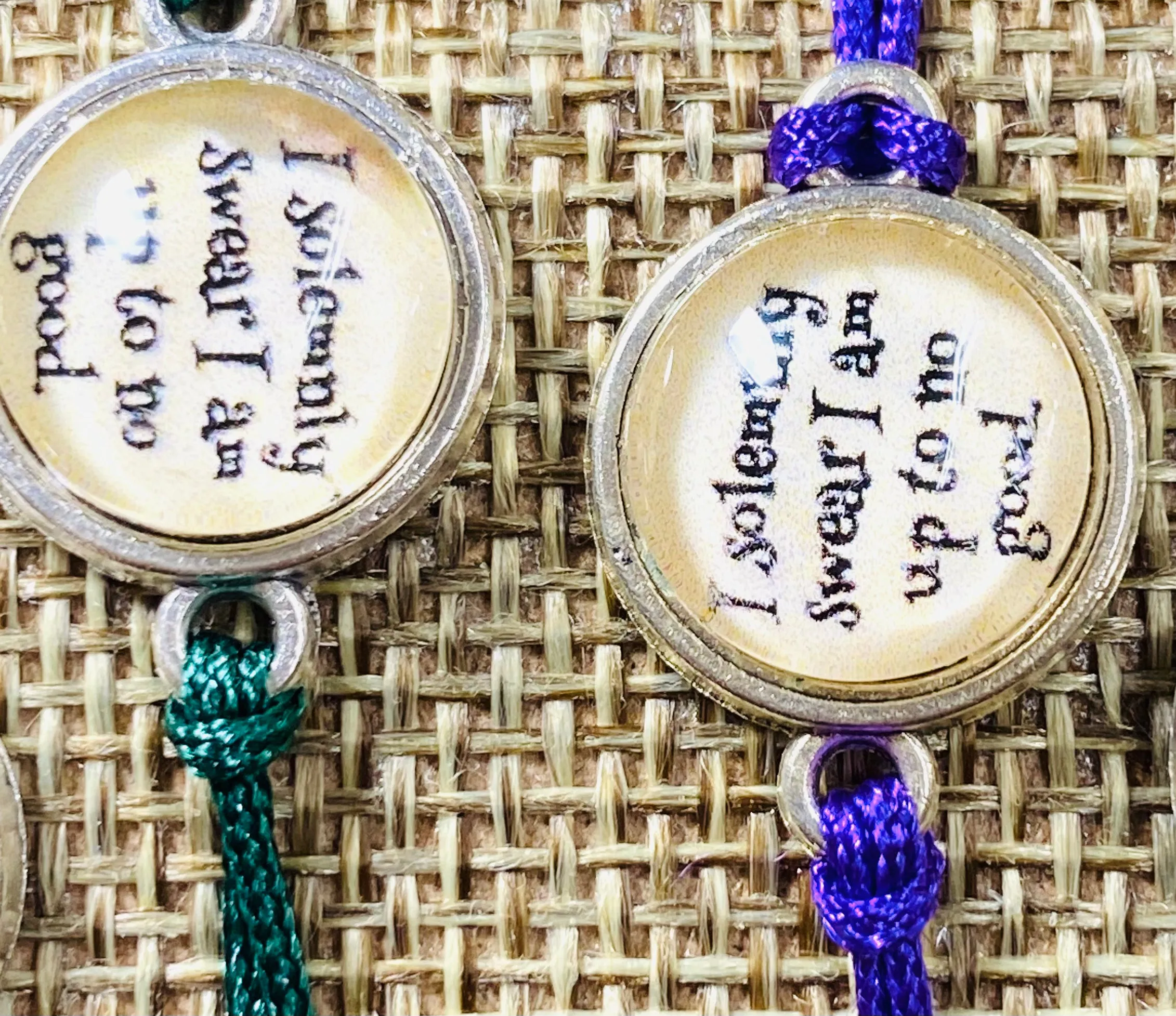 Harry *otter Nylon Bracelets, Fan Bracelets, Inexpensive Gift, Bookworm Bracelet, Wizard Bracelets