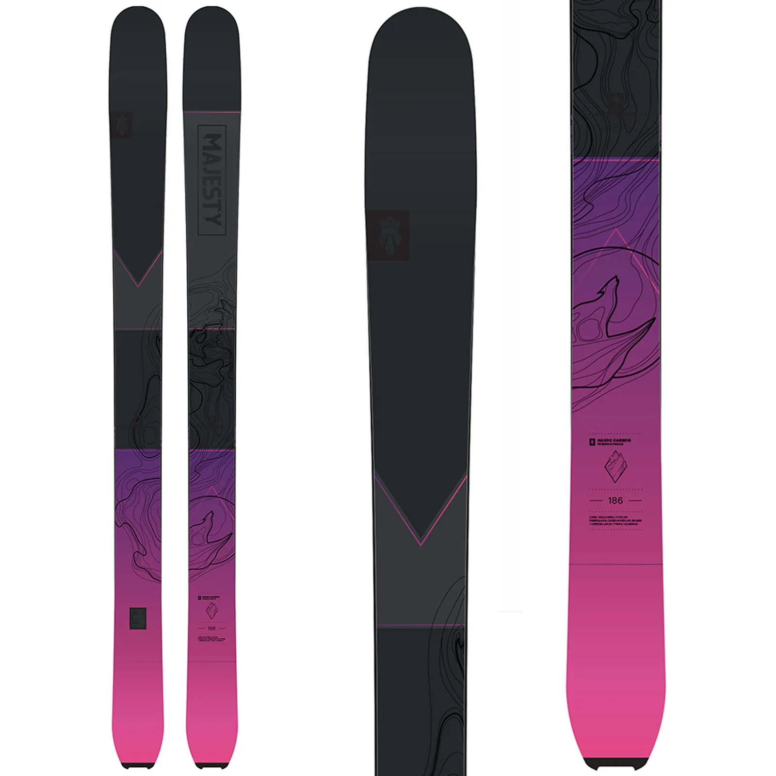 Havoc 110 Carbon - Freeride Touring Skis | 110 mm