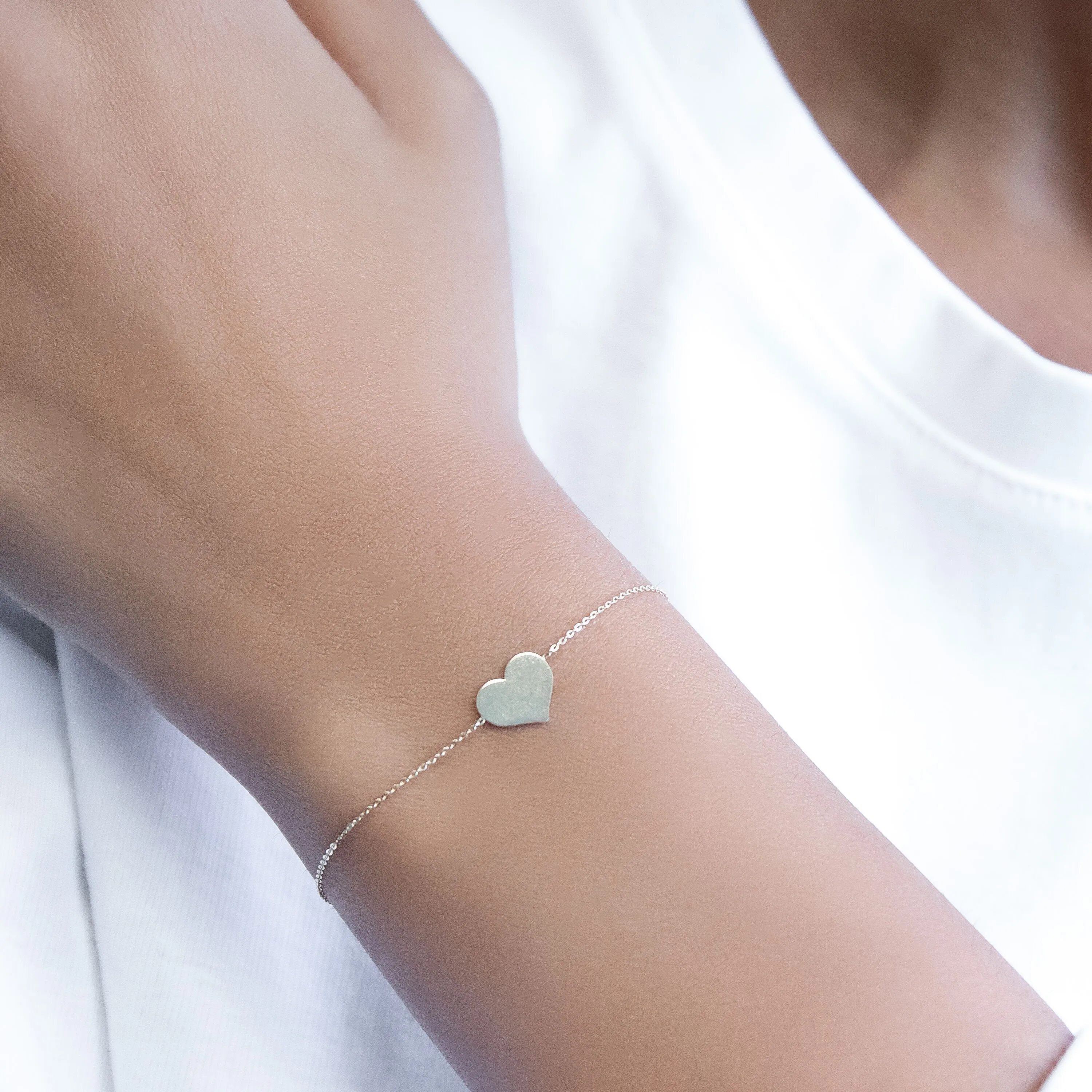 Heart Bracelet 14K