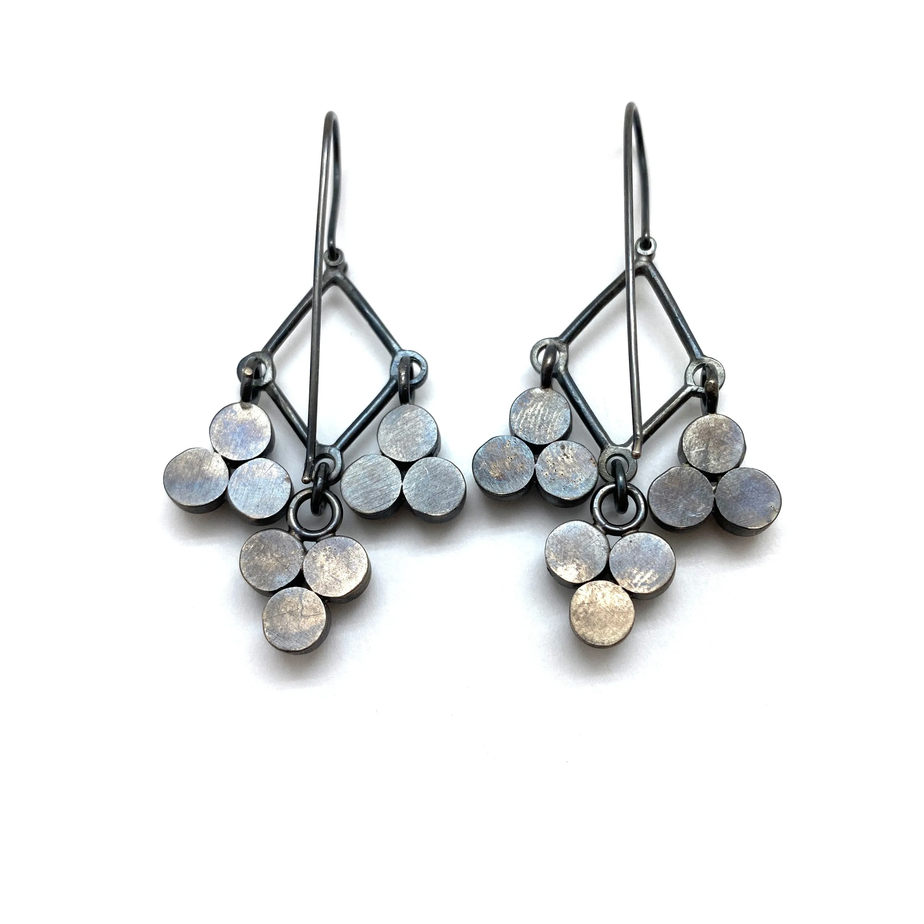 Hematite Chandelier Earrings