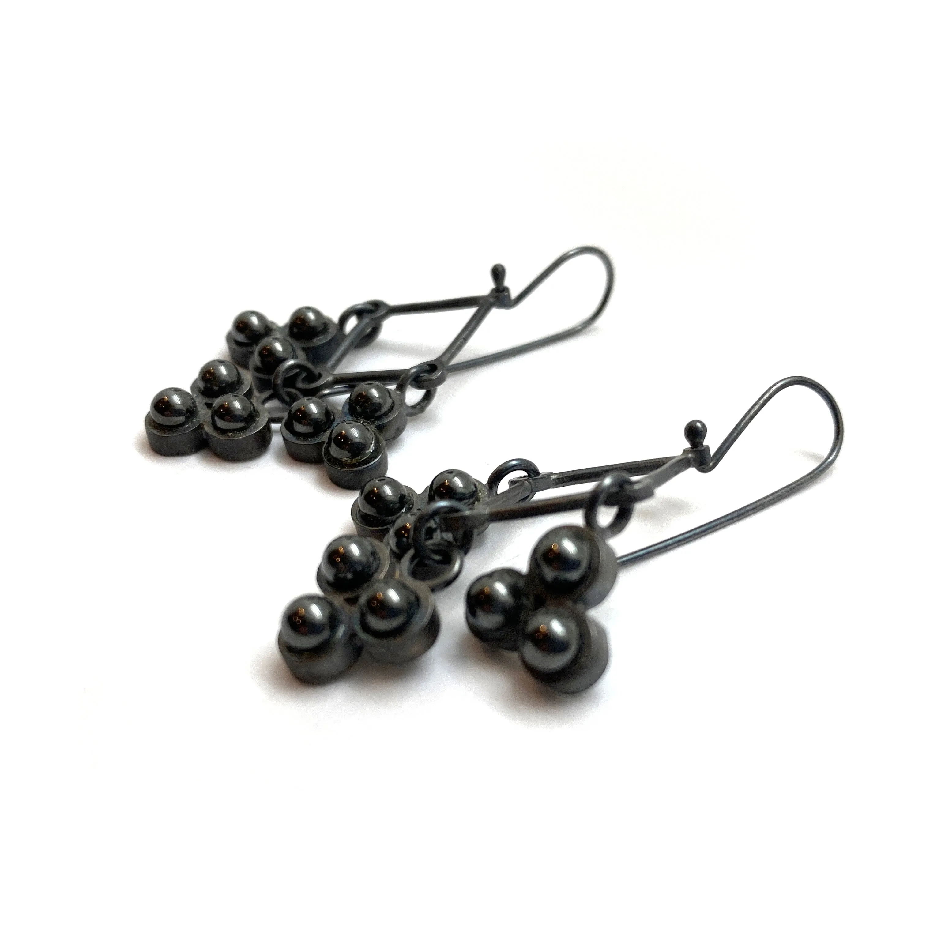 Hematite Chandelier Earrings