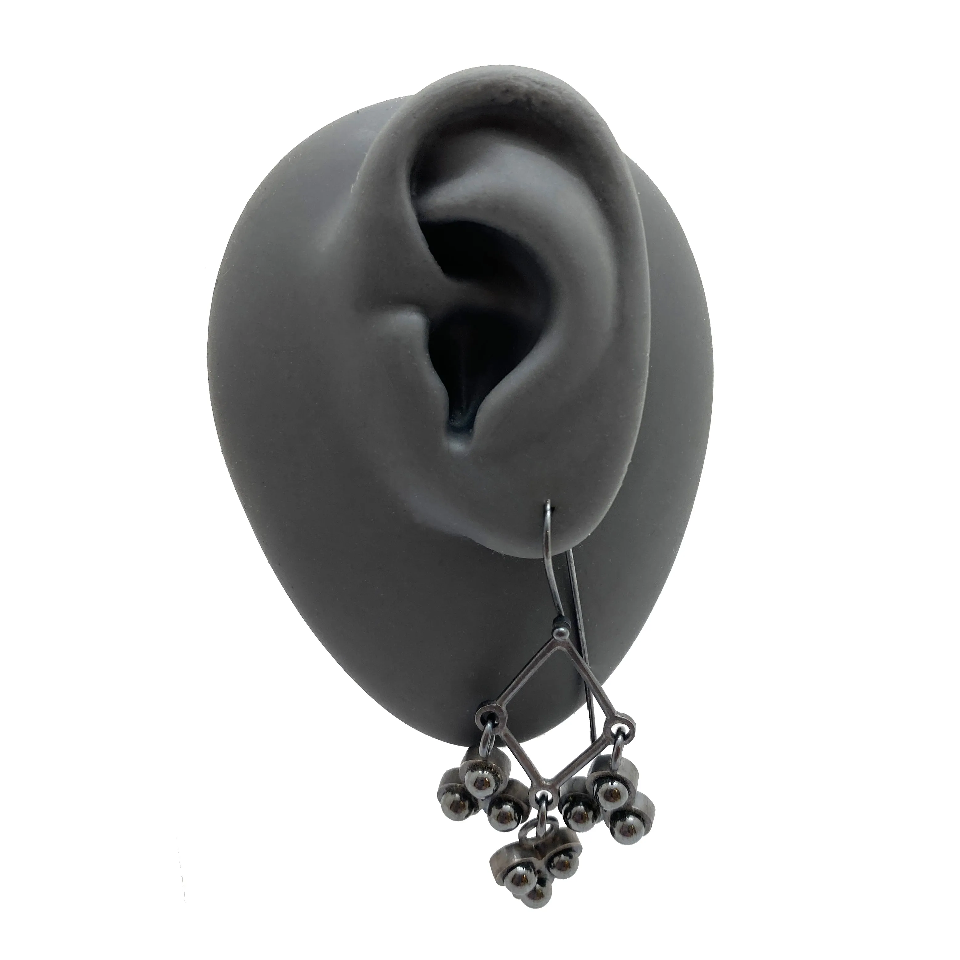 Hematite Chandelier Earrings