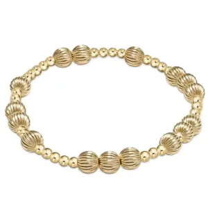 Hope Unwritten Dignity 6MM Gold Bracelet