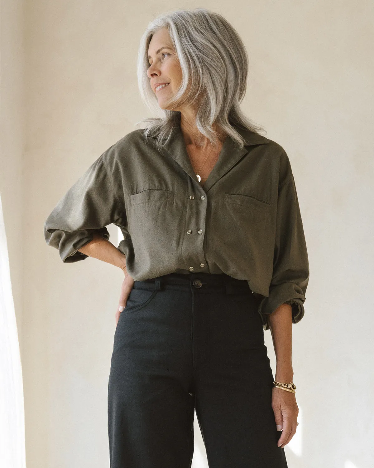 House Blouse | Olive