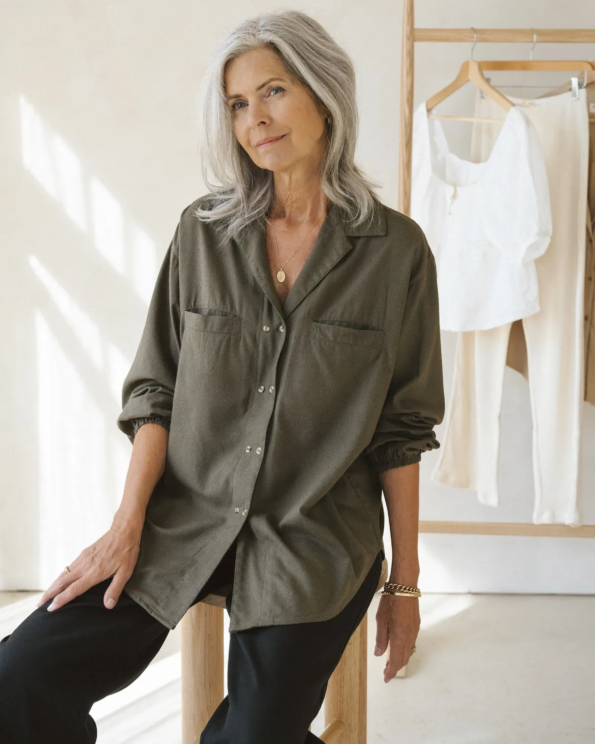 House Blouse | Olive