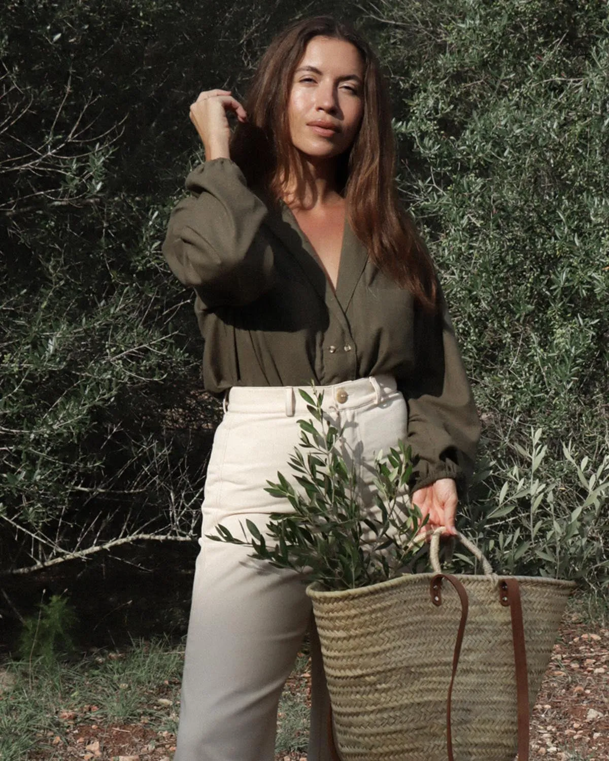 House Blouse | Olive