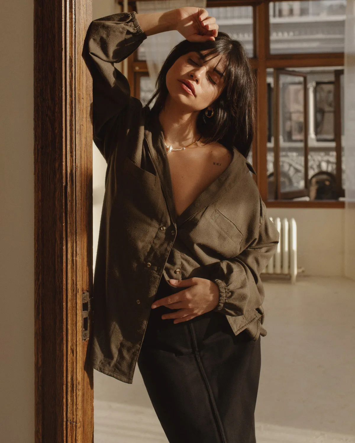 House Blouse | Olive