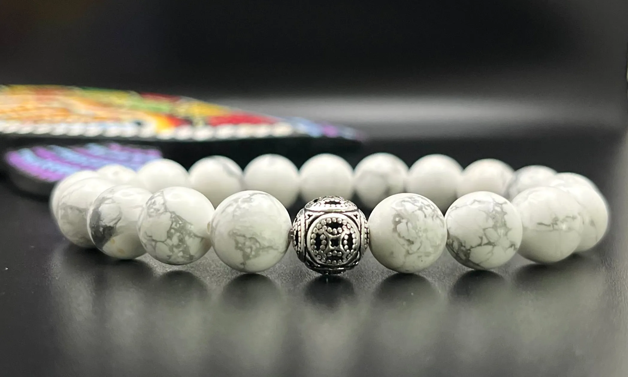 Howlite Silver