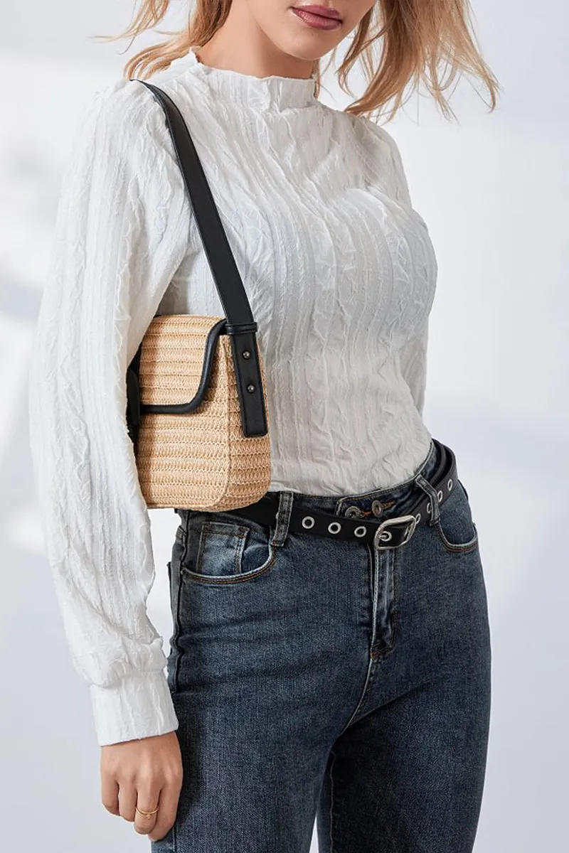 HTS1123 Timeless Cable Knit Top