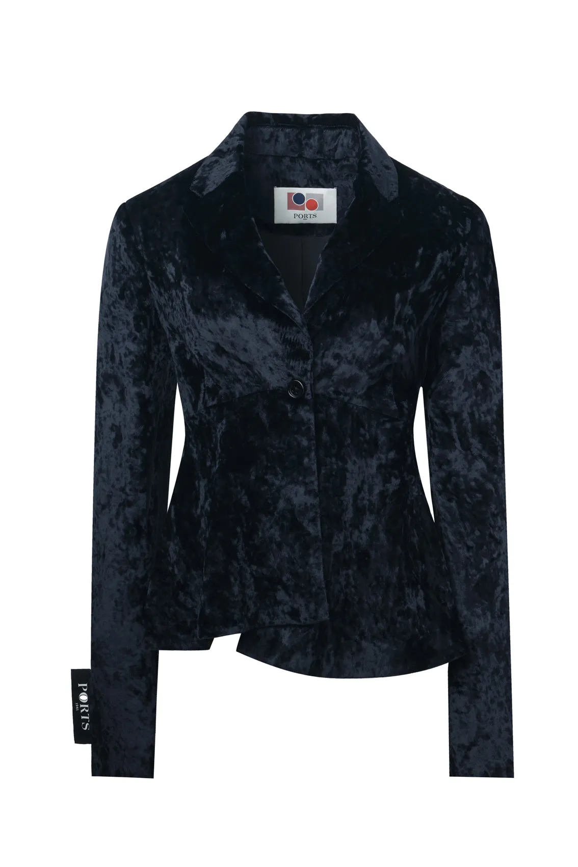 ICE FLORAL VELVET BLAZER