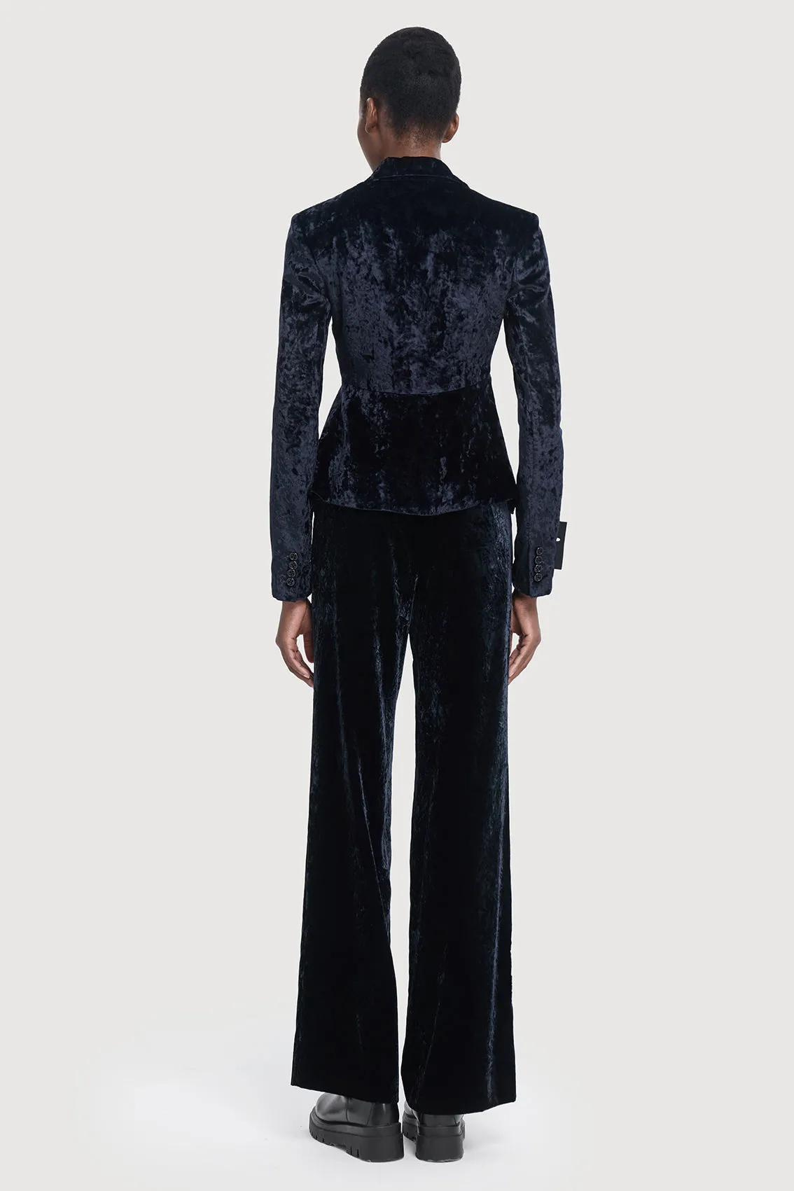 ICE FLORAL VELVET BLAZER